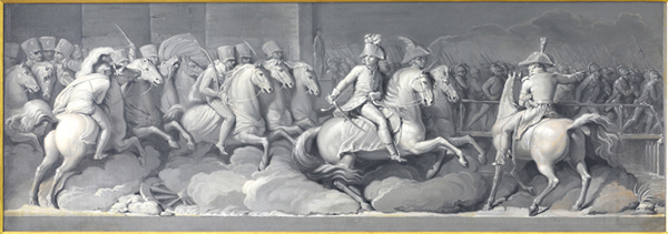 Napoleone Bonaparte alla battaglia del ponte di Lodi (10 maggio 1796)